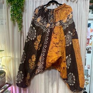 Handmade Kantha Harem Pants